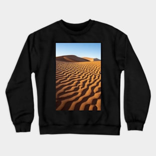 Orange sand hills. Crewneck Sweatshirt